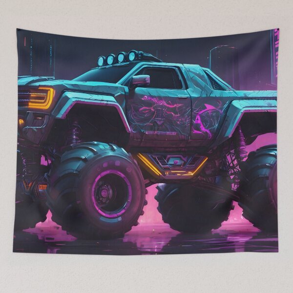 Item preview, Synthwave Smasher designed and sold by papi1998.