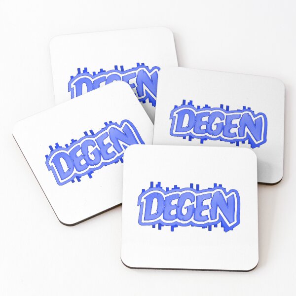 Item preview, Degen of the Web3 world blue designed and sold by The C.O.C Store.