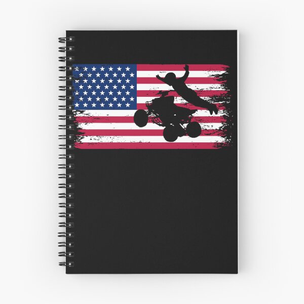 Item preview, Quad 4 Wheeler USA Flag Patriotic Quad Gift For ATV Rider Gear designed and sold by DynamicDesign.
