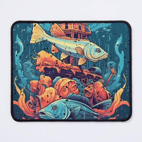 Item preview, Embracing the Depths: Fish Holder, Fishing Community, Fishkeeper designed and sold by LuNkyRose.