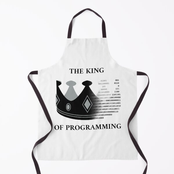 Item preview,  The king of programming black designed and sold by Warrioll.
