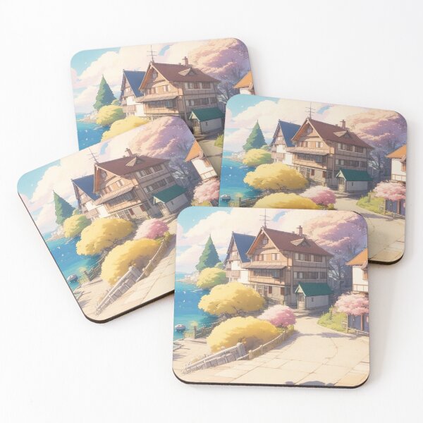 Item preview, Beautiful Scandinavian Coast Neighborhood designed and sold by TondoMeander.