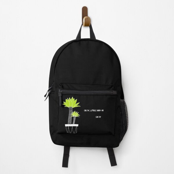 Item preview, Two plants with text - Grow, little human designed and sold by SweetLimeShop.