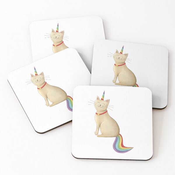 Item preview, Caticorn Happy Cat Unicorn Magical Gift designed and sold by GosiaArtGarden.