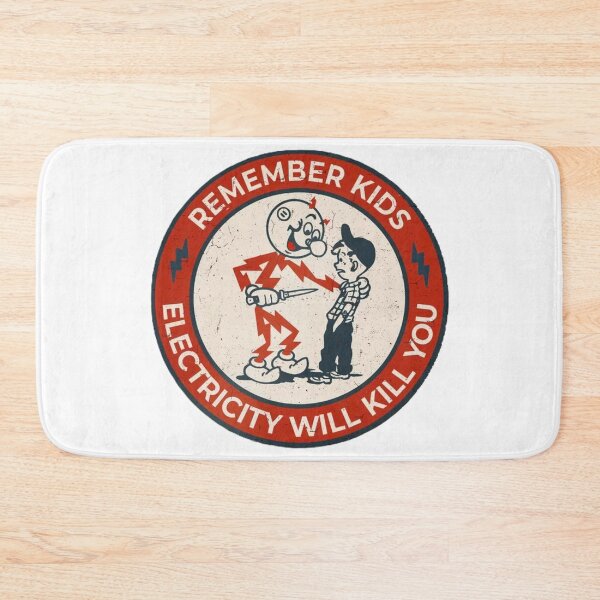 Item preview, Remember Kids Electricity Will Kill You designed and sold by Battle-Dad-Tees.