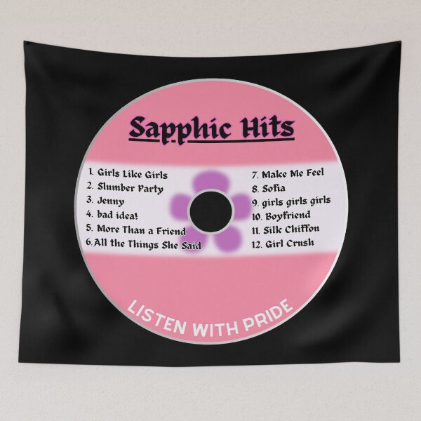 Item preview, Sapphic CD Hits designed and sold by awwwwww.