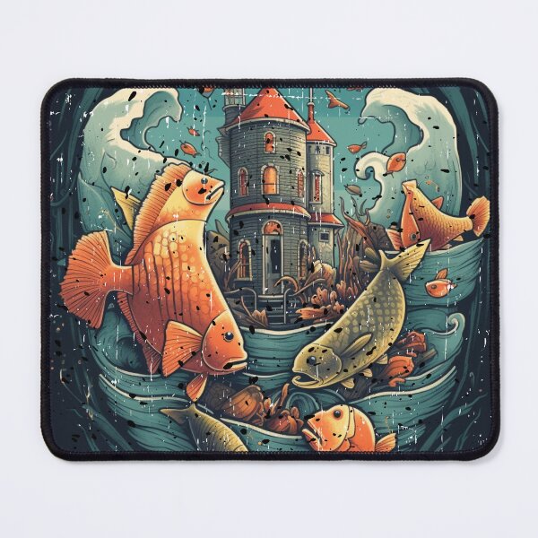 Item preview, Embracing the Depths: Fish Holder, Fishing Community, Fishkeeper designed and sold by LuNkyRose.