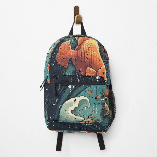 Item preview, Embracing the Depths: Fish Holder, Fishing Community, Fishkeeper designed and sold by LuNkyRose.