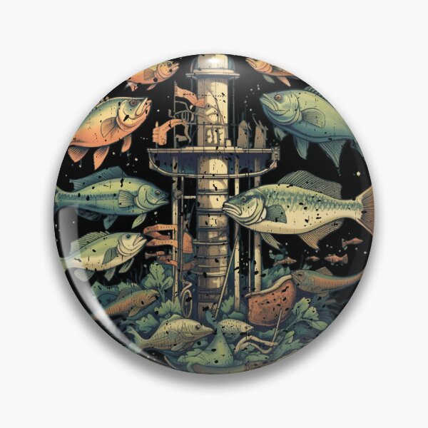 Item preview,   Embracing the Depths: Fish Holder, Fishing Community, Fishkeeper designed and sold by LuNkyRose.