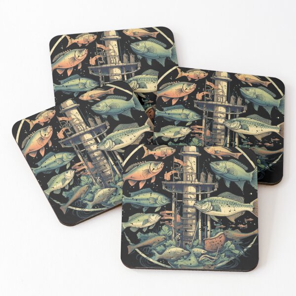 Item preview,   Embracing the Depths: Fish Holder, Fishing Community, Fishkeeper designed and sold by LuNkyRose.