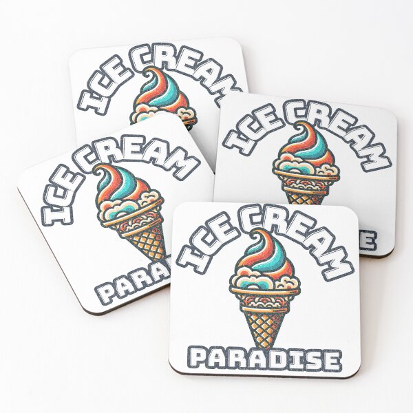 Item preview, Ice cream paradise. i scream, you scream, we all scream for ice cream designed and sold by INKNIK.