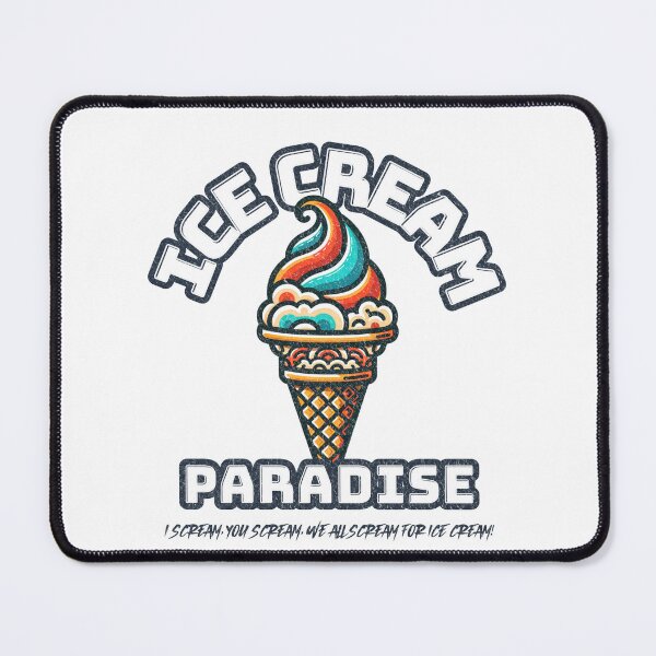 Item preview, Ice cream paradise. i scream, you scream, we all scream for ice cream designed and sold by INKNIK.