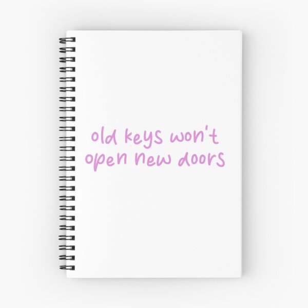Item preview, Old Keys Won't Open New Doors designed and sold by Libby :).
