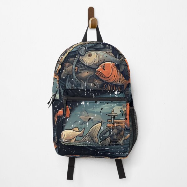 Item preview, Embracing the Depths: Fish Holder, Fishing Community, Fishkeeper designed and sold by LuNkyRose.