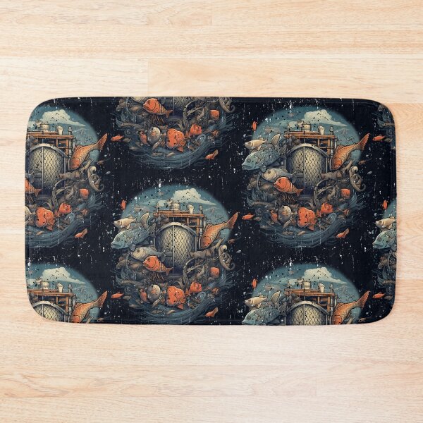 Item preview, Embracing the Depths: Fish Holder, Fishing Community, Fishkeeper designed and sold by LuNkyRose.