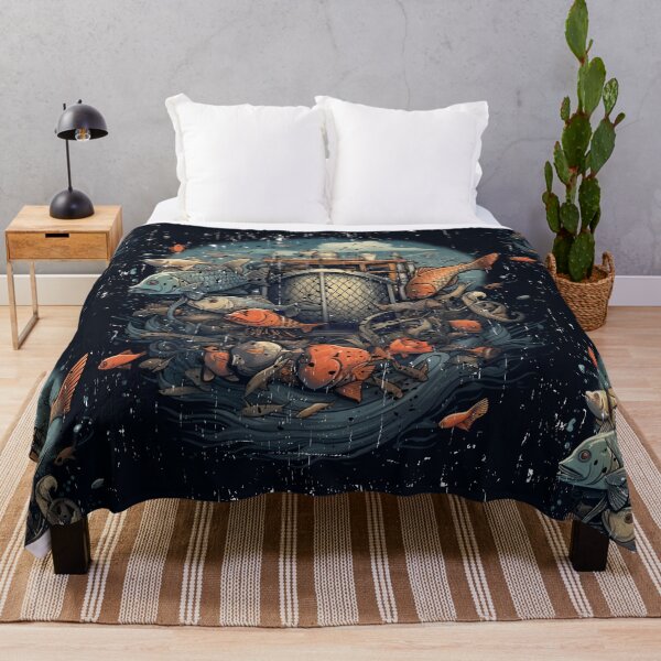 Item preview, Embracing the Depths: Fish Holder, Fishing Community, Fishkeeper designed and sold by LuNkyRose.