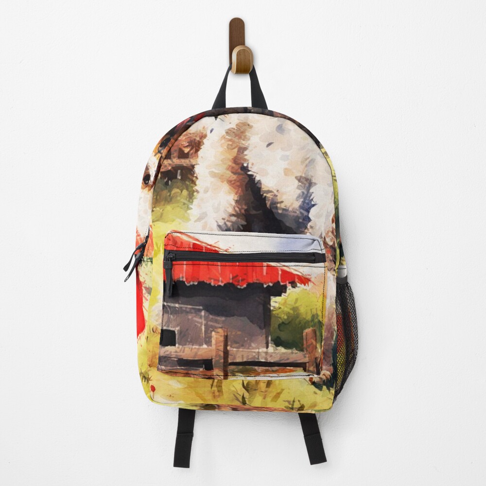Vista previa del artículo con la obra «Mochila», diseñado y vendido por Helios Be. Lavsh.