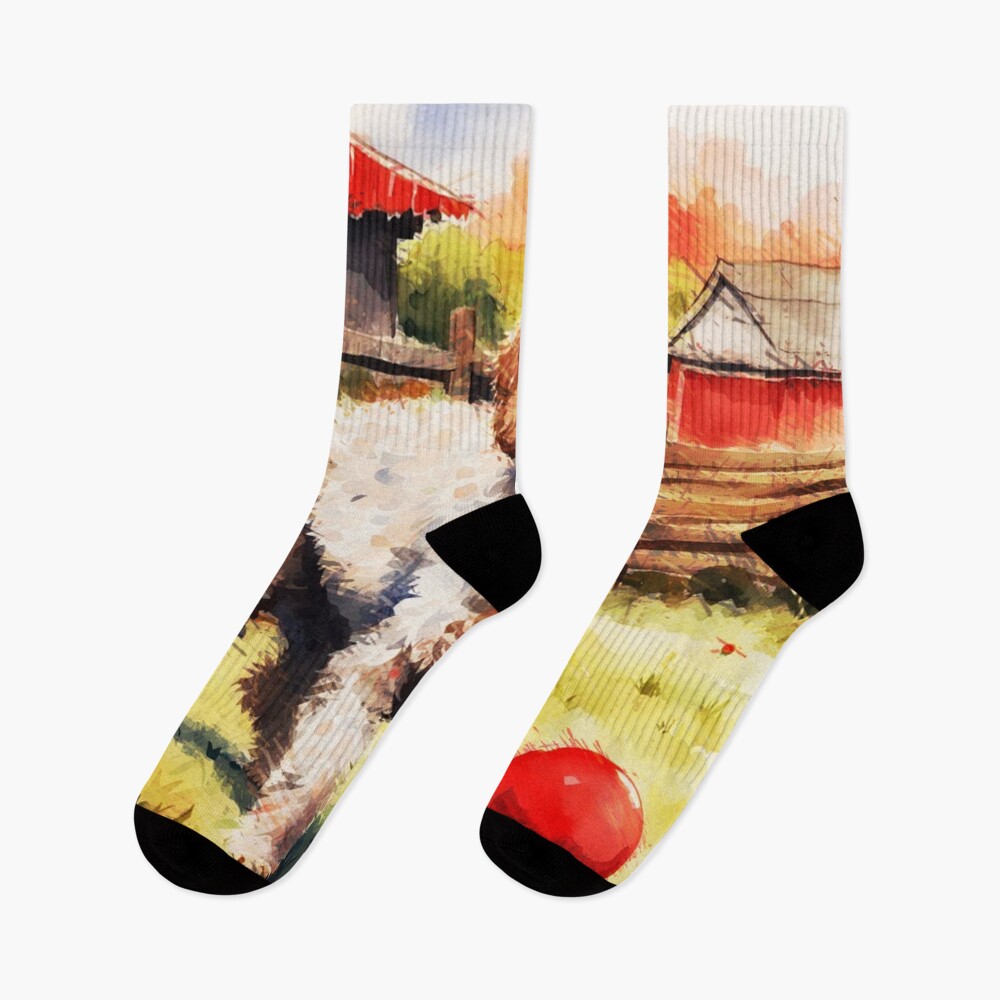 Vista previa del artículo con la obra «Calcetines», diseñado y vendido por Helios Be. Lavsh.
