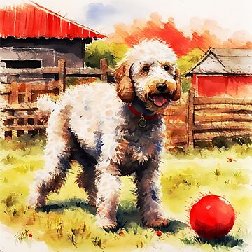 Imagen de la obra K9 Labradoodle v3 de Helios Be. Lavsh