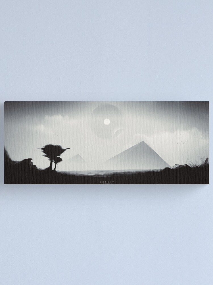 Alternative Ansicht von Ancient Messages - Digital Artwork Leinwanddruck