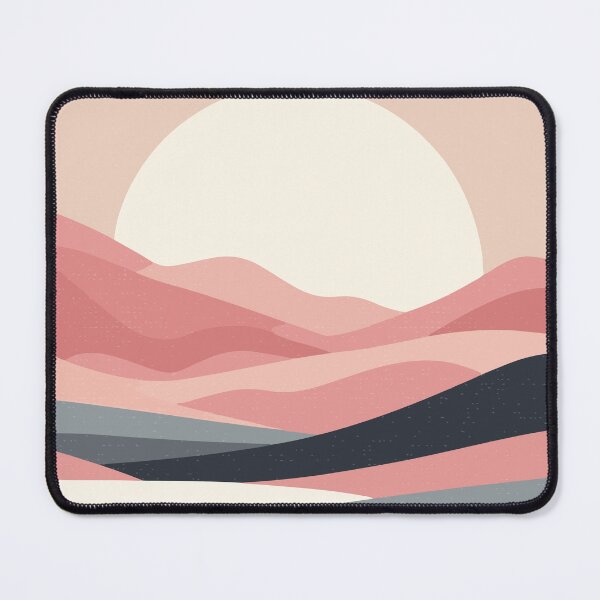 Item preview, Pink Sunset Henri Matisse inspired | Bold Minimalist Evening Retro Poster | Pink Colors | Pastel Aesthetic | Desert Poster | Pink Sunset designed and sold by Radiant-R-art.