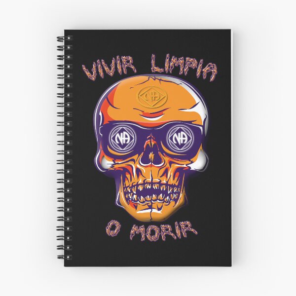 Item preview, NA Spanish - Live Clean Skull Tee  designed and sold by NA-WEARS.