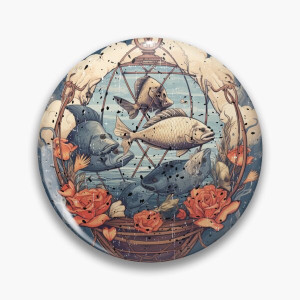 Item preview,  Embracing the Depths: Fish Holder, Fishing Community, Fishkeeper designed and sold by LuNkyRose.