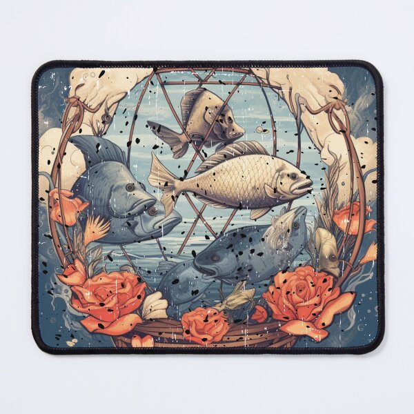 Item preview, Embracing the Depths: Fish Holder, Fishing Community, Fishkeeper designed and sold by LuNkyRose.