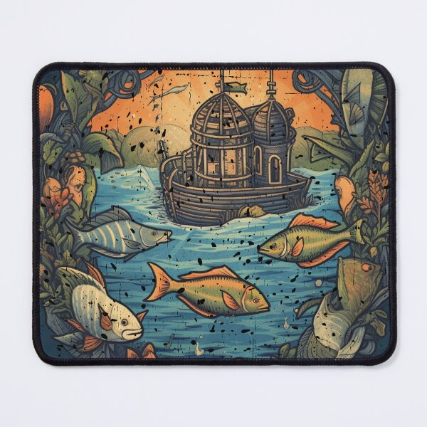 Item preview, Guardians of the Waters: Fish Holder, Fishing Community, Fishkeeper designed and sold by LuNkyRose.