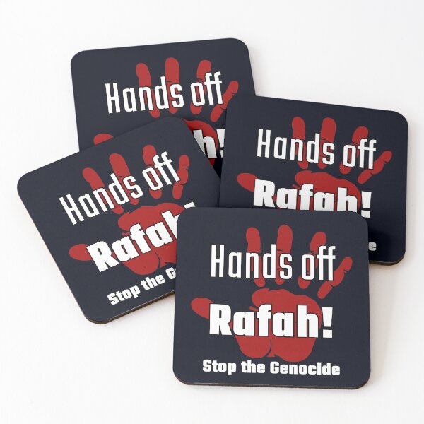 Item preview, Hands Off Rafah. Stop The Genocide designed and sold by Rebel-Design.