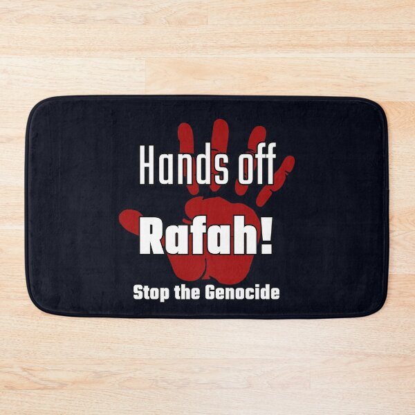 Item preview, Hands Off Rafah. Stop The Genocide designed and sold by Rebel-Design.