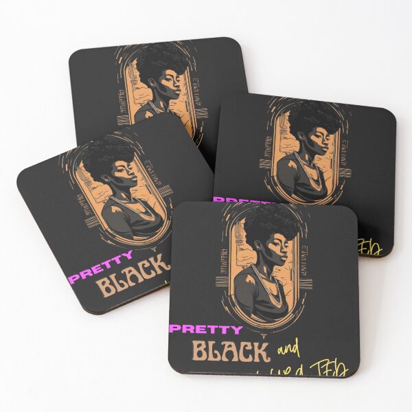 Item preview, Pretty black and educated empowering apparel  designed and sold by Przemy.