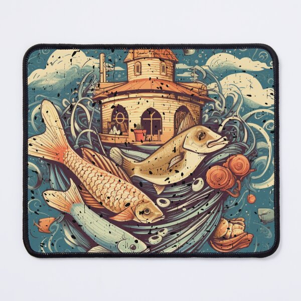 Item preview, Guardians of the Waters: Fish Holder, Fishing Community, Fishkeeper designed and sold by LuNkyRose.