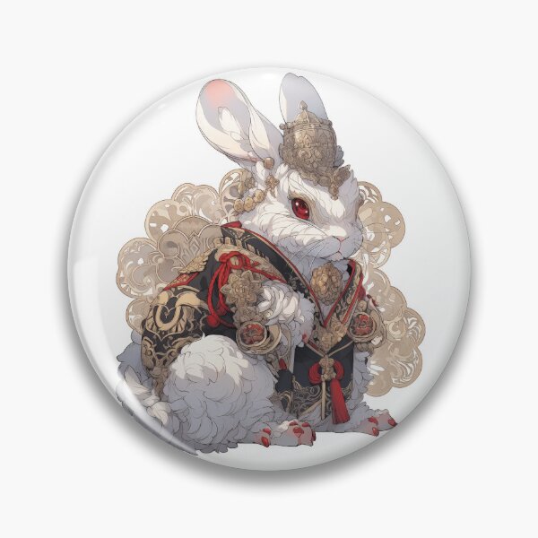 Item preview, Retro Wisdom Chinese Zodiac Solemn Rabbit T-shirt Collection 25 designed and sold by tjnextgen99.