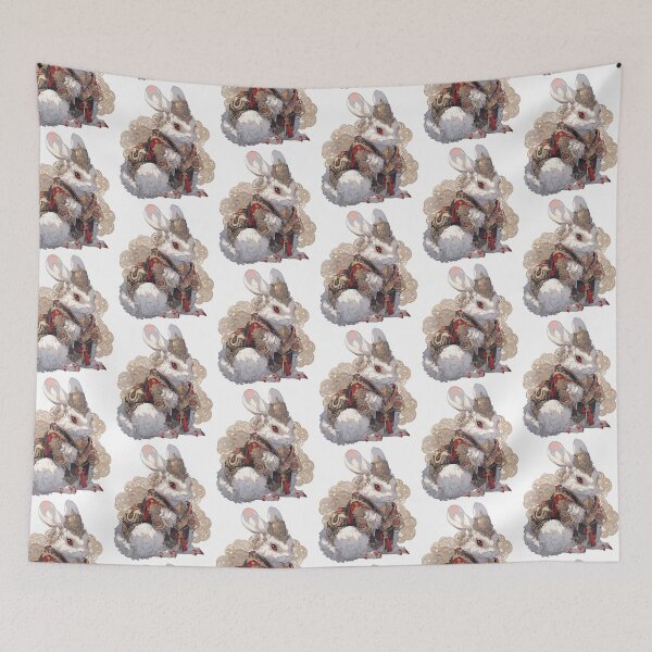 Item preview, Retro Wisdom Chinese Zodiac Solemn Rabbit T-shirt Collection 25 designed and sold by tjnextgen99.