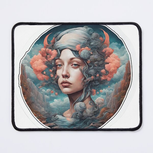 Item preview, Surrealistic Portrait designed and sold by ARCPrintables.