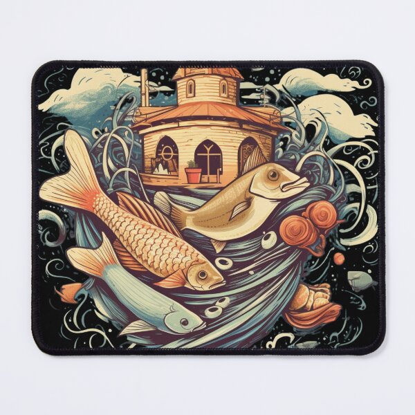 Item preview, Guardians of the Waters: Fish Holder, Fishing Community, Fishkeeper designed and sold by LuNkyRose.