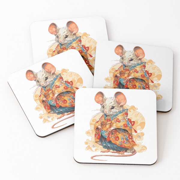 Item preview, Retro Wisdom Chinese Zodiac Solemn Mouse T-shirt Collection 27 designed and sold by tjnextgen99.