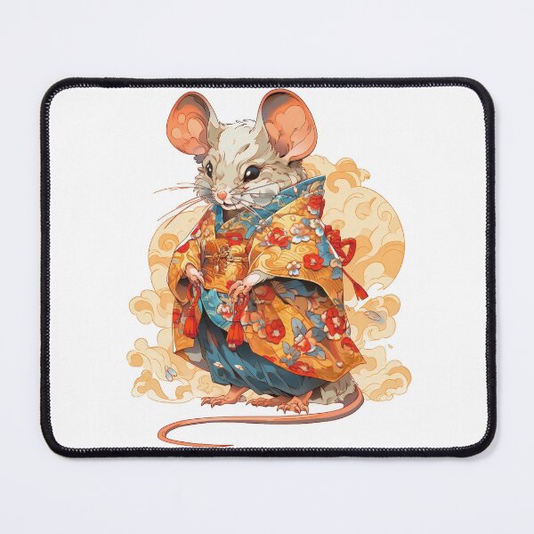 Item preview, Retro Wisdom Chinese Zodiac Solemn Mouse T-shirt Collection 27 designed and sold by tjnextgen99.