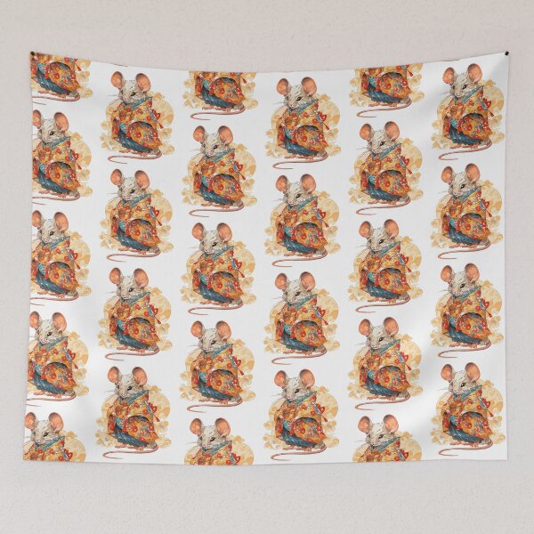 Item preview, Retro Wisdom Chinese Zodiac Solemn Mouse T-shirt Collection 27 designed and sold by tjnextgen99.