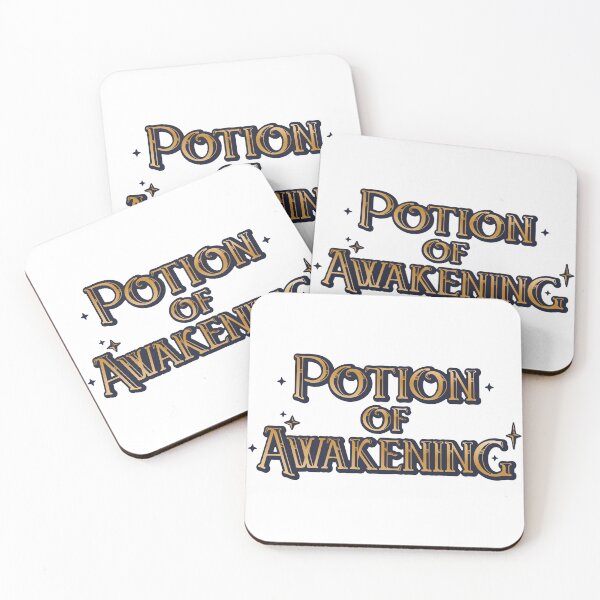 Item preview, Potion of Awakening Magic Item Tabletop RPG Gaming designed and sold by wolfkin-design.