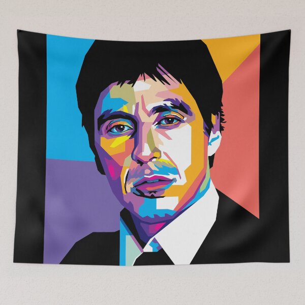 Item preview, Alfredo James Pacino in WPAP Style designed and sold by Xezyy.