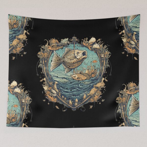 Item preview,  Guardians of the Waters: Fish Holder, Fishing Community, Fishkeeper designed and sold by LuNkyRose.