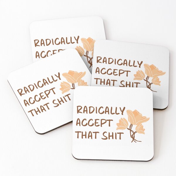 Item preview, Radically Accept That Wildflower designed and sold by ChristmasSloth.