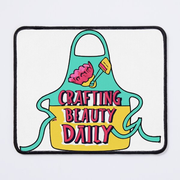 Item preview, Crafting Beauty Daily - Clay Apron Pop Art Design designed and sold by NiftyWrx.