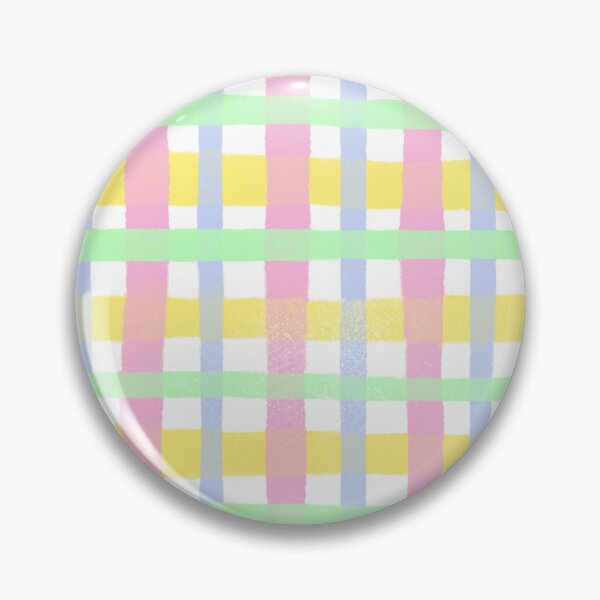 Item preview, Watercolor Pastel Plaid Pink, Blue, Yellow designed and sold by QuestingPixel.