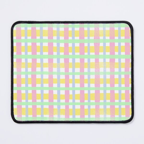 Item preview, Watercolor Pastel Plaid Pink, Blue, Yellow designed and sold by QuestingPixel.