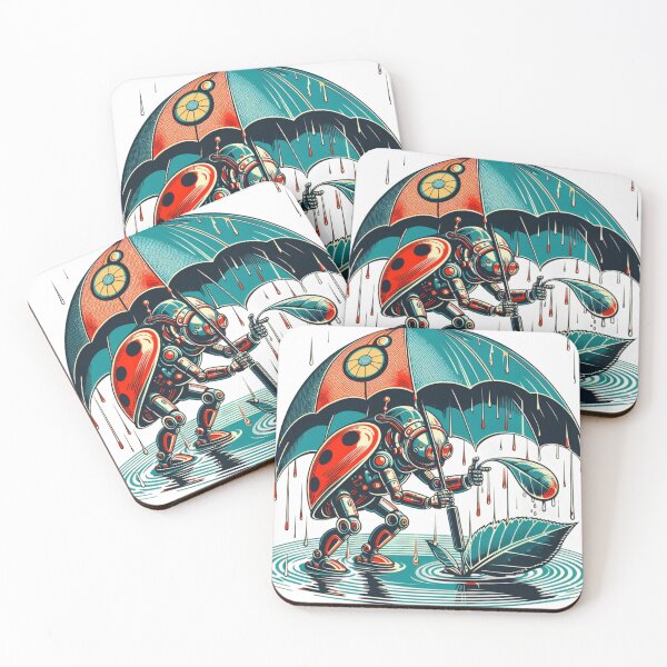 Item preview,  Ladybug in the rain designed and sold by TOMASZ-ART.
