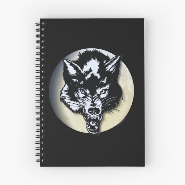 Item preview, Wolf against the background of the moon designed and sold by StonePine.