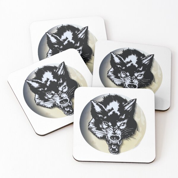Item preview, Wolf against the background of the moon designed and sold by StonePine.